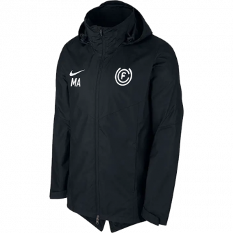 FC Unterstrass Nike Rain Jacket Academy 18 | Kinder in schwarz 