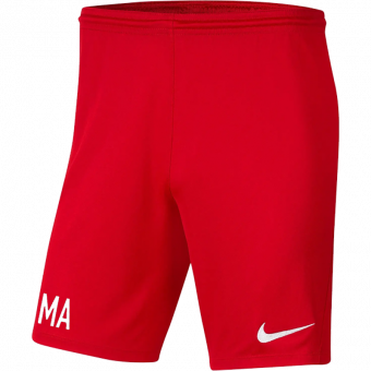 FC Wallbach Nike Park Short ohne Innenslip | Kinder in rot M (137-147)