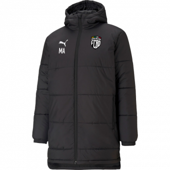 FC Buchs-Dällikon Puma LIGA Bench Jacket | Erwachsene in schwarz 