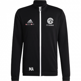 FC Glarus adidas Entrada 22 Track Jacket | Erwachsene in schwarz 