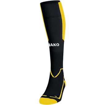 Jako Lazio Stutzenstrumpf | Unisex in schwarz gelb 
