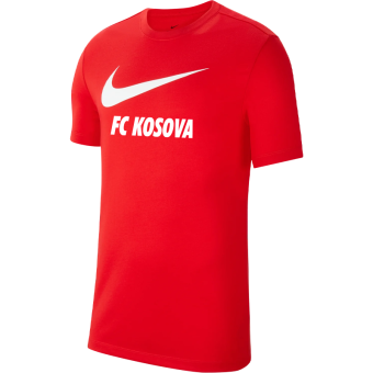 FC Kosova Nike Park 20 T-Shirt Swoosh | Kinder in rot 