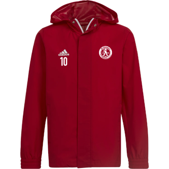 FC Dielsdorf adidas Entrada 22 Regenjacke | Kinder in rot 